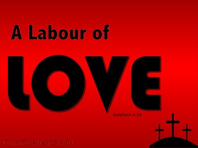 Galatians 4:19 Labour Pain (devotional)11-23 (red)